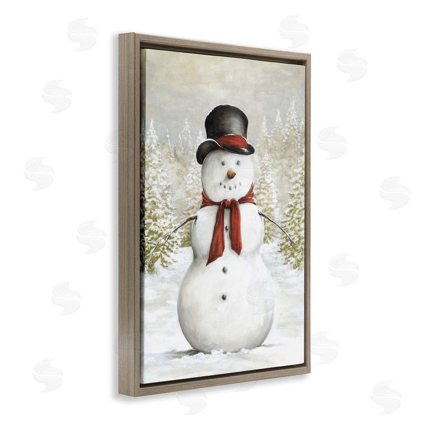 Dogwood Portfolio | Traditional Snowman in Clearing