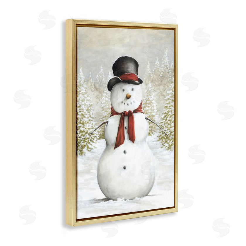 Dogwood Portfolio | Traditional Snowman in Clearing