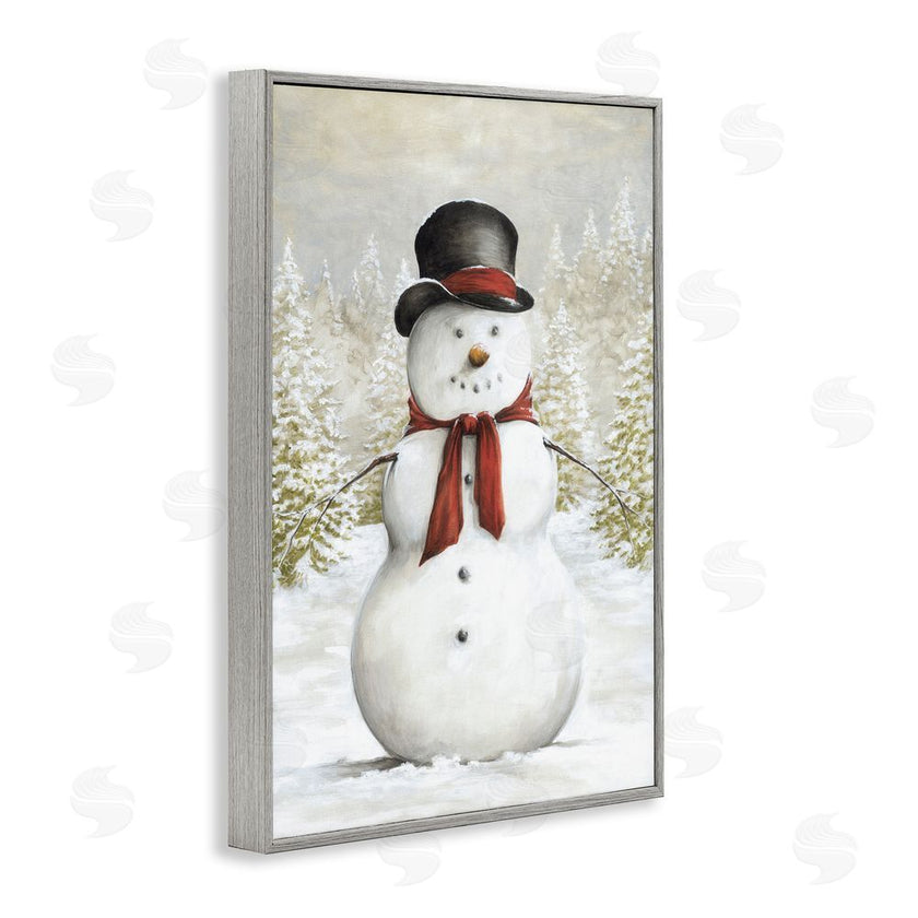 Dogwood Portfolio | Traditional Snowman in Clearing