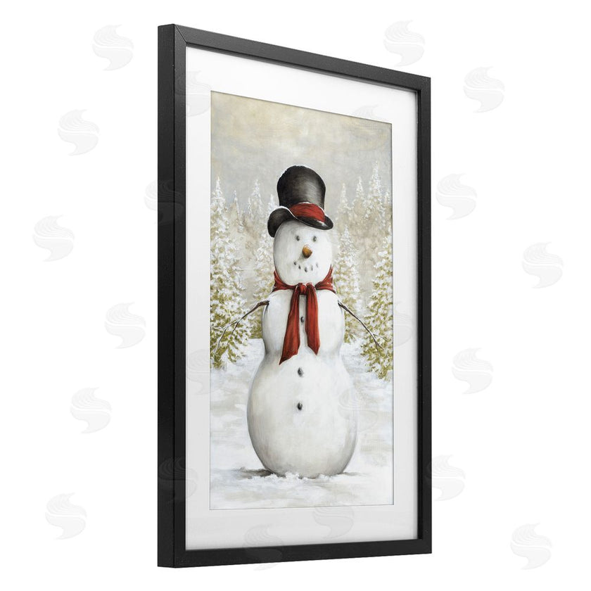 Dogwood Portfolio | Traditional Snowman in Clearing