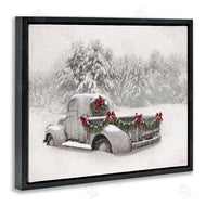 Lori Deiter | Snowy White Antique Truck