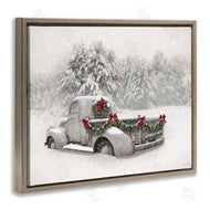 Lori Deiter | Snowy White Antique Truck