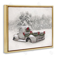 Lori Deiter | Snowy White Antique Truck