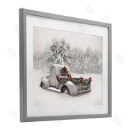 Lori Deiter | Snowy White Antique Truck