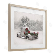 Lori Deiter | Snowy White Antique Truck