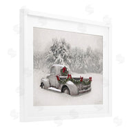 Lori Deiter | Snowy White Antique Truck