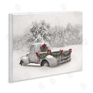 Lori Deiter | Snowy White Antique Truck