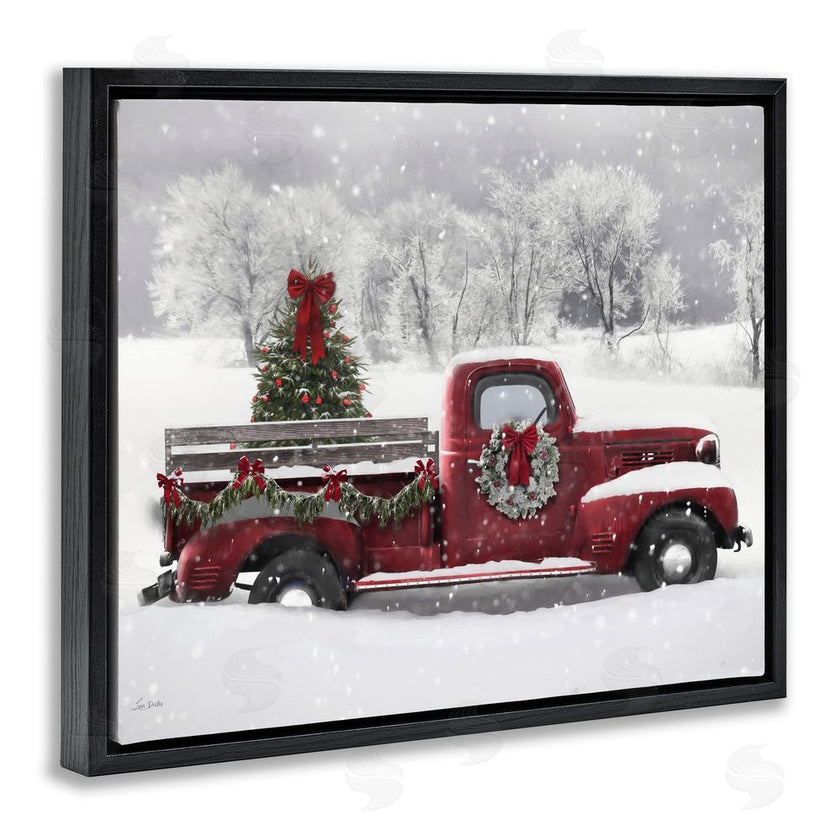 Lori Deiter | Wreath Bedecked Christmas Truck