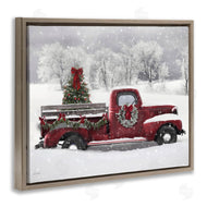 Lori Deiter | Wreath Bedecked Christmas Truck