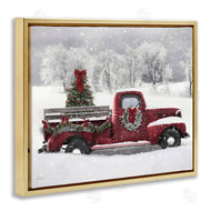 Lori Deiter | Wreath Bedecked Christmas Truck