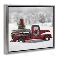 Lori Deiter | Wreath Bedecked Christmas Truck