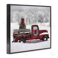 Lori Deiter | Wreath Bedecked Christmas Truck