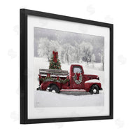 Lori Deiter | Wreath Bedecked Christmas Truck