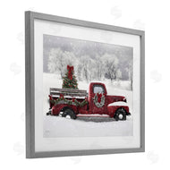 Lori Deiter | Wreath Bedecked Christmas Truck