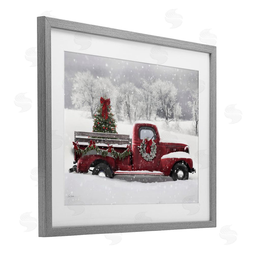 Lori Deiter | Wreath Bedecked Christmas Truck