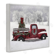 Lori Deiter | Wreath Bedecked Christmas Truck