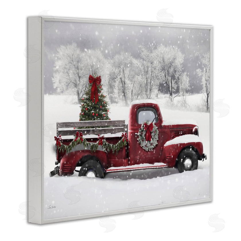 Lori Deiter | Wreath Bedecked Christmas Truck
