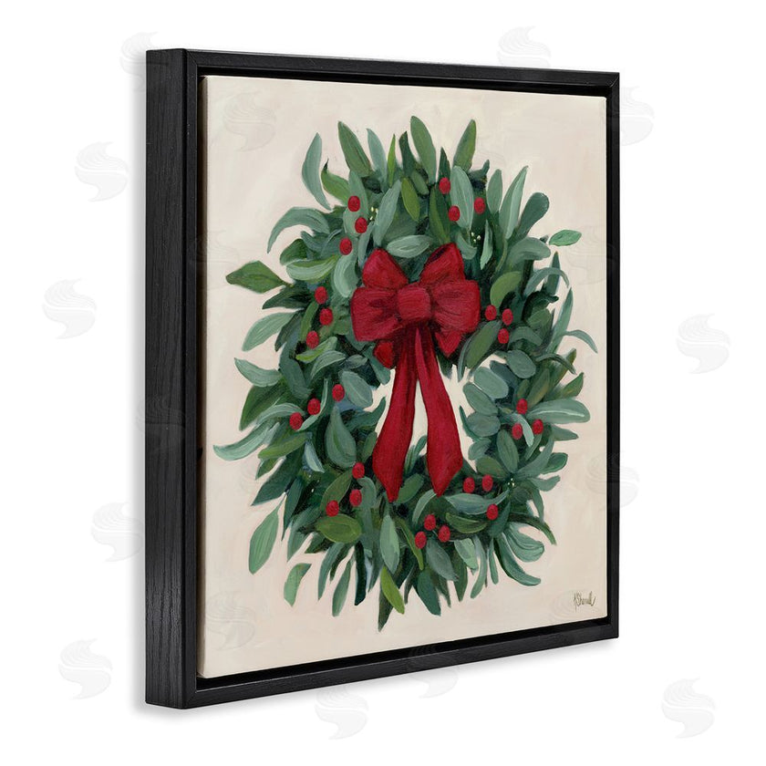 Kate Sherrill | Ribbon Holly Wreath