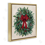 Kate Sherrill | Ribbon Holly Wreath