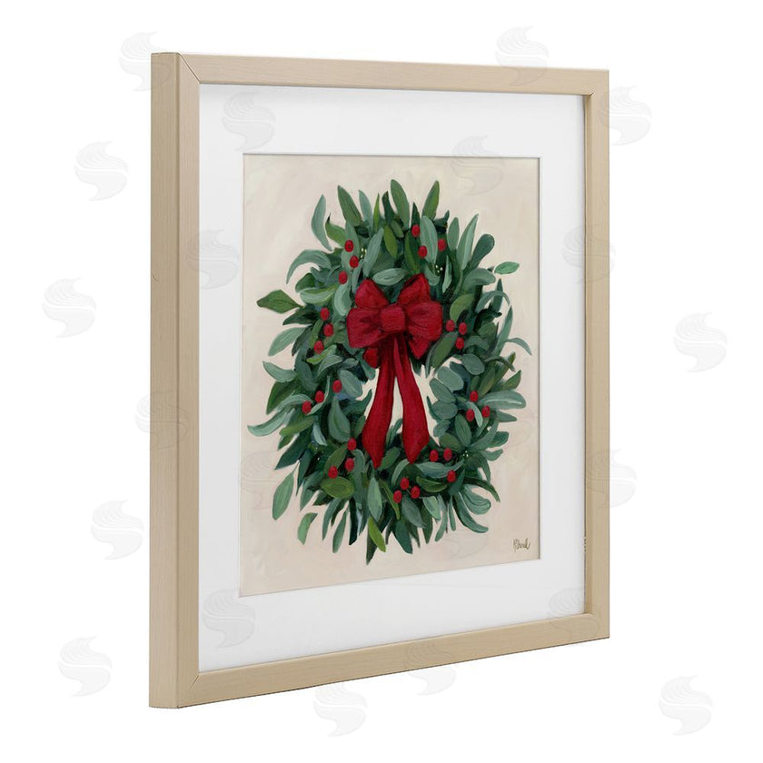 Kate Sherrill | Ribbon Holly Wreath