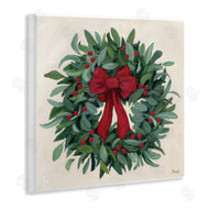 Kate Sherrill | Ribbon Holly Wreath