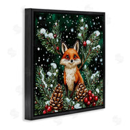 Yen | Winter Fox & Pinecones