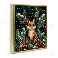 Yen | Winter Fox & Pinecones