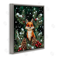 Yen | Winter Fox & Pinecones