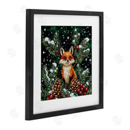 Yen | Winter Fox & Pinecones
