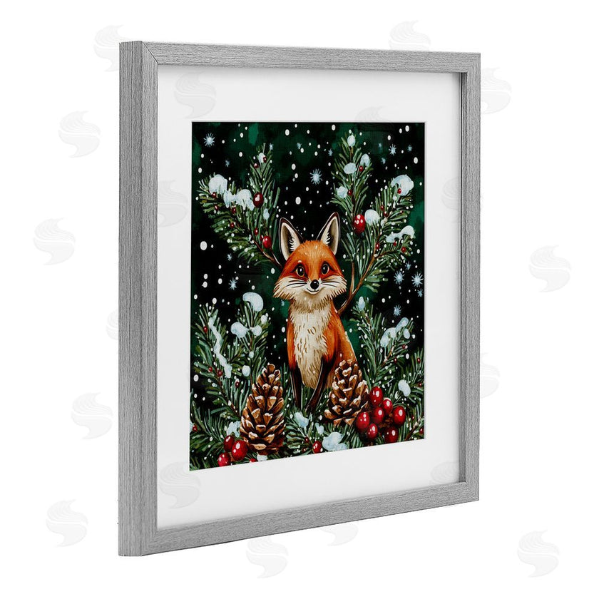 Yen | Winter Fox & Pinecones
