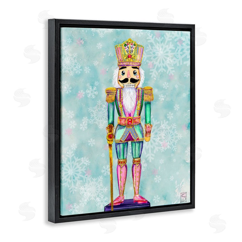 Sara Culpepper | Pastel Nutcracker over Snowflakes