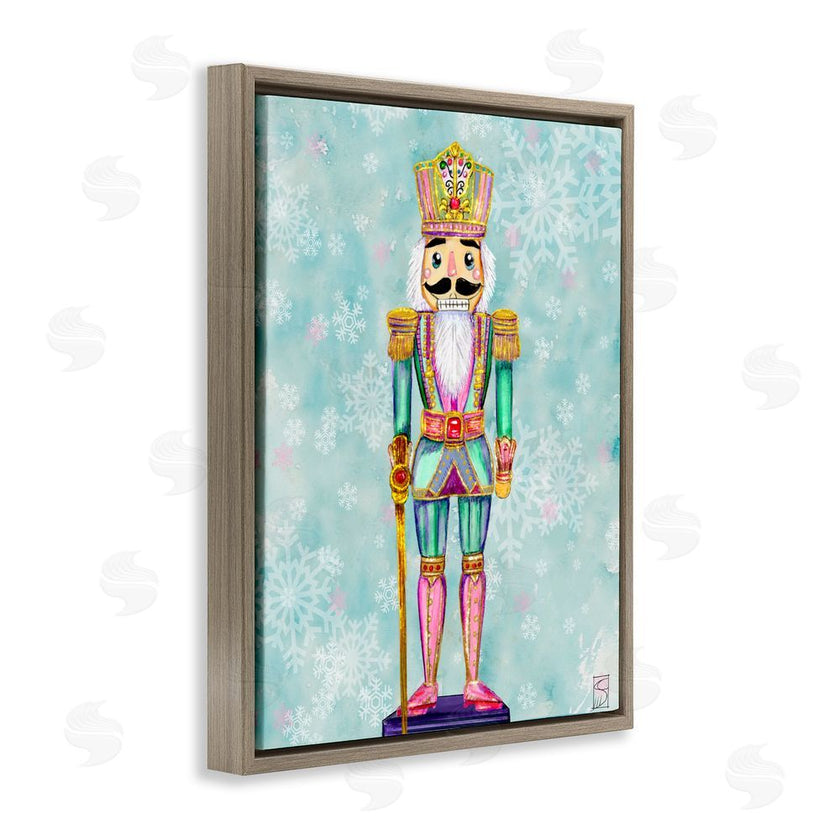 Sara Culpepper | Pastel Nutcracker over Snowflakes