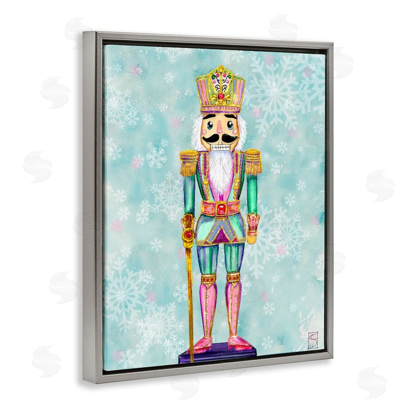 Sara Culpepper | Pastel Nutcracker over Snowflakes