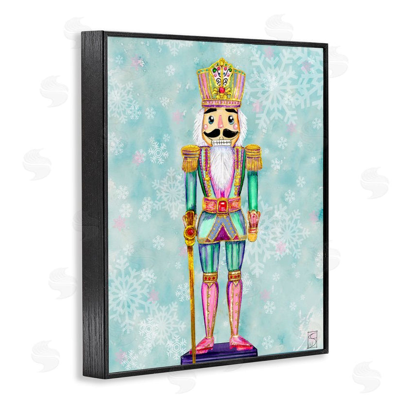Sara Culpepper | Pastel Nutcracker over Snowflakes