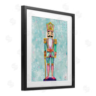 Sara Culpepper | Pastel Nutcracker over Snowflakes