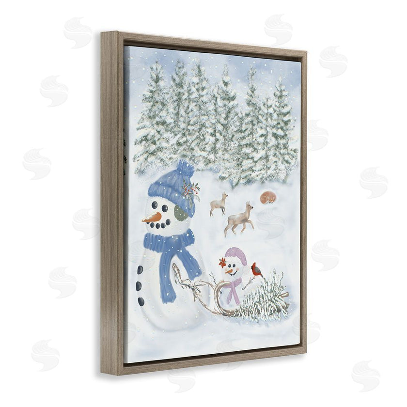 Leslie Hermosa | Fun In The Snow Baby Snowman