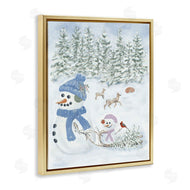Leslie Hermosa | Fun In The Snow Baby Snowman