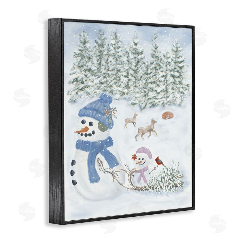 Leslie Hermosa | Fun In The Snow Baby Snowman