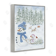 Leslie Hermosa | Fun In The Snow Baby Snowman