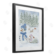 Leslie Hermosa | Fun In The Snow Baby Snowman
