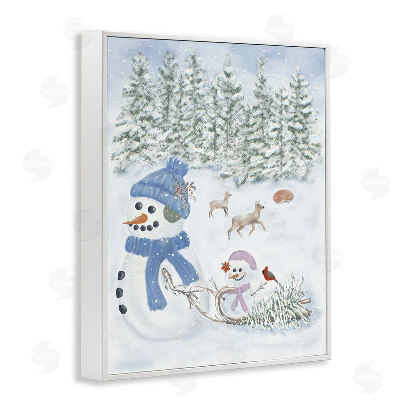 Leslie Hermosa | Fun In The Snow Baby Snowman