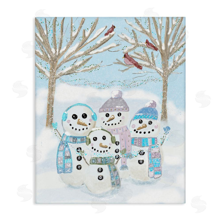Kristal Clifford | Happy Snowman Family
