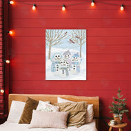 Kristal Clifford | Happy Snowman Family