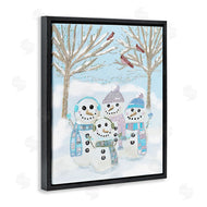 Kristal Clifford | Happy Snowman Family