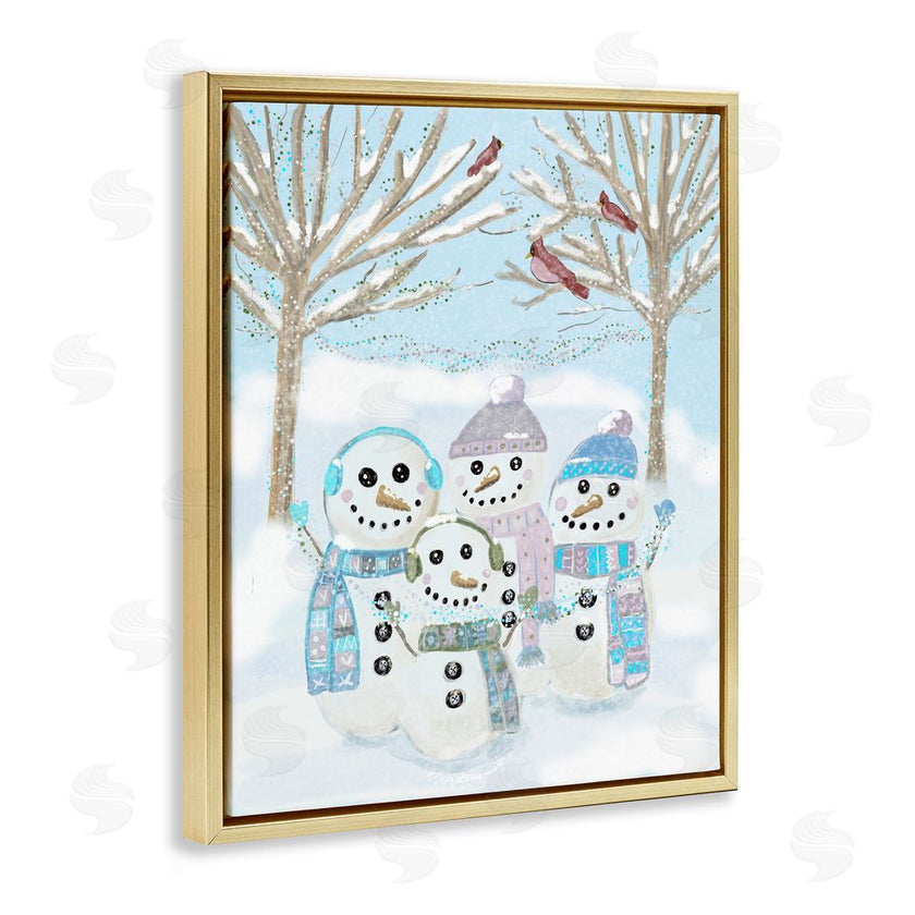 Kristal Clifford | Happy Snowman Family
