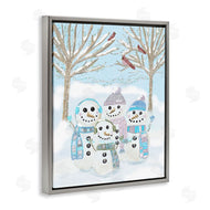 Kristal Clifford | Happy Snowman Family