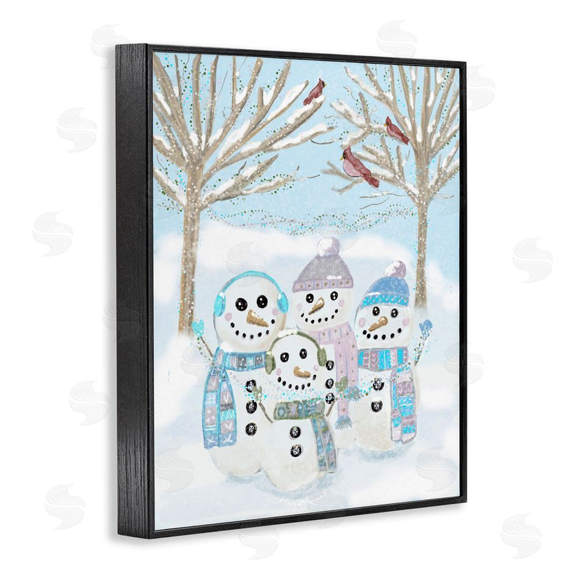 Kristal Clifford | Happy Snowman Family