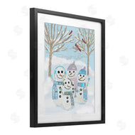 Kristal Clifford | Happy Snowman Family