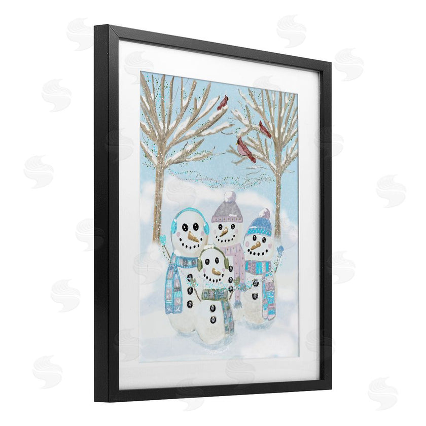 Kristal Clifford | Happy Snowman Family