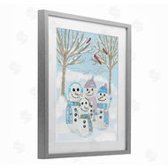 Kristal Clifford | Happy Snowman Family